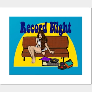 Record Night Posters and Art